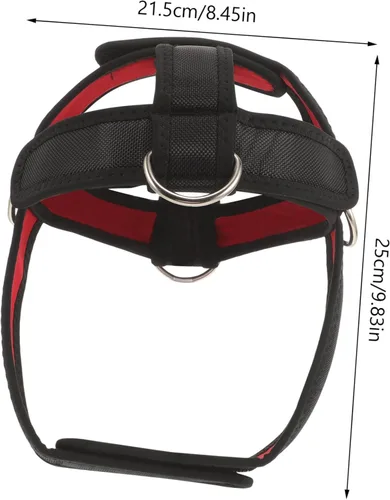 Miniatura 5 de Arnés de cabeza ajustable para fortalecer los músculos del cuello y mejorar la postura, ejercitador portátil para entrenamiento y rehabilitación