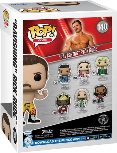 Miniatura 3 de Funko Pop! WWE: Rick Rude - Figura de vinilo coleccionable - Idea de regalo - Producto oficial - para niños y adultos - fanáticos de los deportes