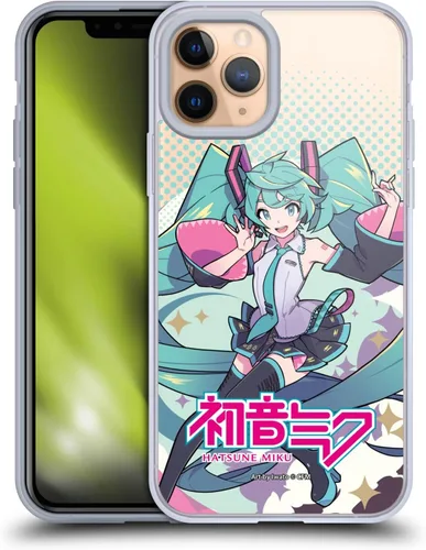 Miniatura 125 de Head Case Designs Licencia Oficial Hatsune Miku Gráficos Lindos Carcasa de Gel [Protección de Grado Militar] Compatible con Apple iPhone 7