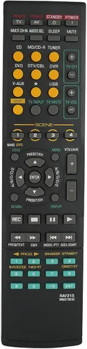 Miniatura 2 de Control remoto de repuesto para HTR-6040B HTR6040B RAV329 RAV-329 WM873800 HTR-6180 HTR6180 WG64630 para sistema AV Yamaha