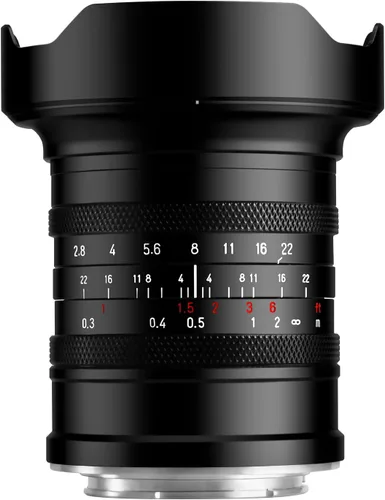 Miniatura 14 de Brightin Star Lente ojo de pez de montaje F2.8 L de 0.433 in para Leica Panasonic Sigma, lente de cámara sin espejo de enfoque manual ultra gran