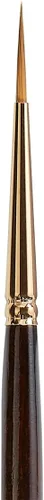 Miniatura 4 de KINGART Premium Finesse 8020-14 Ultra Round Series - Brocha para artista, pelo sintético Kolinsky Sable, mango corto, acuarela y pinturas al óleo