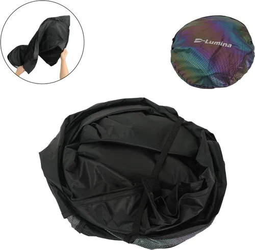 Miniatura 8 de D-Lumina Parasoles para parabrisas – Compatible con Ford F150 2021 2022 2023 2024 2025; F-150 Lightning 2022-2025 – Protección solar plegable