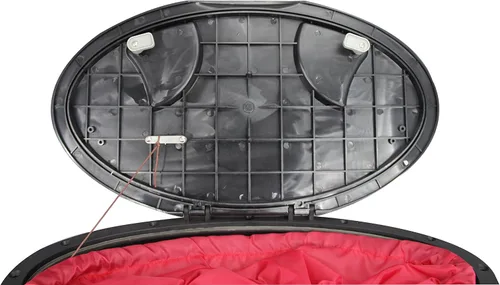 Miniatura 8 de Pactrade Marine Barco, kayak, canoa, pesca, aparejo, vela, resistente, 20 pulgadas, impermeable, cubierta de placa de cubierta con bolsa