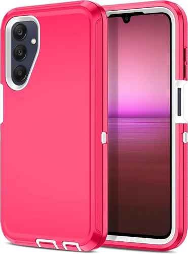 Miniatura 31 de I-HONVA Funda para Samsung Galaxy A52 5G a prueba de golpes, a prueba de polvo y caídas, 3 capas de protección de cuerpo completo