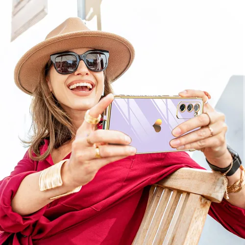 Miniatura 6 de LeYi Funda para S20 Fe Funda para Samsung Galaxy S20 Fe con Protector de Pantalla [2 Piezas] + Protección Completa de Cámara, Chapado de Corazones