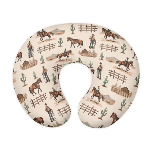 Miniatura 9 de Funda de almohada de lactancia azteca bohemia para bebés y niños, funda de almohada con cremallera oculta, funda de almohada de lactancia para niñas