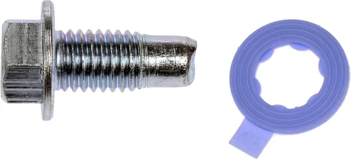 Miniatura 2 de Dorman 090-034 Tapón de drenaje de aceite Punto piloto M12-1.75, tamaño de la cabeza 0.591 in compatible con modelos seleccionados, paquete de 5
