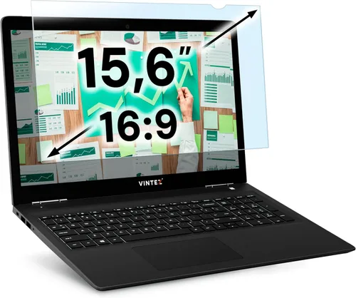 Miniatura 34 de VINTEZ Protector de pantalla de luz azul para monitor de computadora y portátil de 14 pulgadas, película de bloqueo de luz azul anti-UV para PC