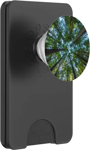 Miniatura 7 de Nature Giant Redwood Trees PopSockets - Agarre y soporte para teléfonos y tabletas, Negro