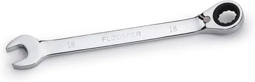 Miniatura 4 de FLZOSPER Llave métrica reversible de 0.315 in, llave combinada de trinquete reversible de 72 dientes