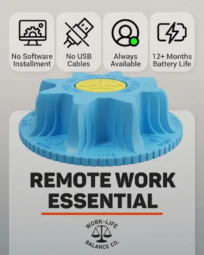 Miniatura 4 de Work-Life Balance - Ratón mecánico compacto - Dispositivo indetectable para mantener el mouse en movimiento y la computadora despierta, móvil