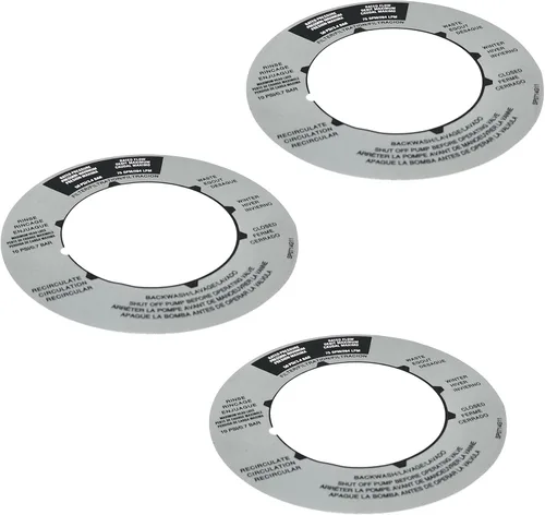 Paquete de 3 etiquetas de válvula SPX0714G de repuesto para válvulas multipuerto (SP0714T SP0714 SP714) También se adapta a válvulas de filtro de