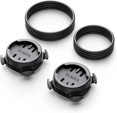 TUSITA Soporte de vástago compatible con el ordenador de bicicleta Wahoo Elemnt, paquete de 2