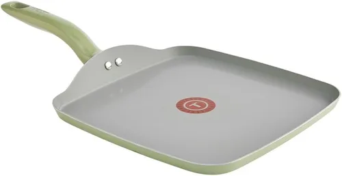 Miniatura 9 de T-fal Sartén antiadherente de cerámica reciclada de 12 pulgadas, apto para horno 350F, ollas y sartenes, utensilios de cocina verde