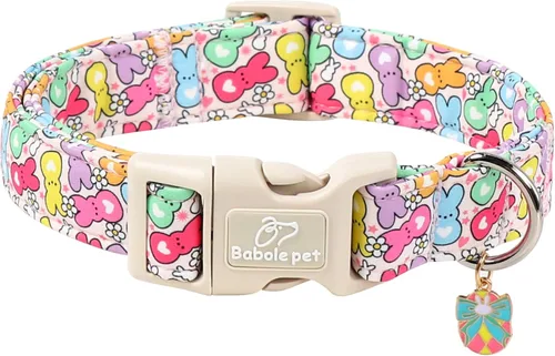 Miniatura 7 de Collar de otoño para perro, lindo collar de cachorro con hojas de otoño, ligero, cómodo, ajustable, para mascotas pequeñas, medianas y grandes