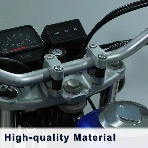 Miniatura 3 de Xitomer Elevadores de manillar de motocicleta ADV de 1 1/8 pulgadas, 1.126 in, sin abrazaderas, apto para VFR1200X, Street Triple RS, Street Triple