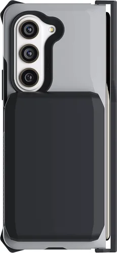 Miniatura 27 de Ghostek Exec - Funda tipo cartera para Galaxy Z Fold 4 con soporte magnético para tarjetas de crédito, protección de bisagra, carga inalámbrica