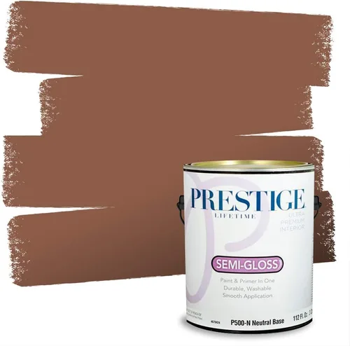 Miniatura 205 de PRESTIGE Pintura exterior e imprimación en uno, bronceado Aberdeen, plano, 1 galón
