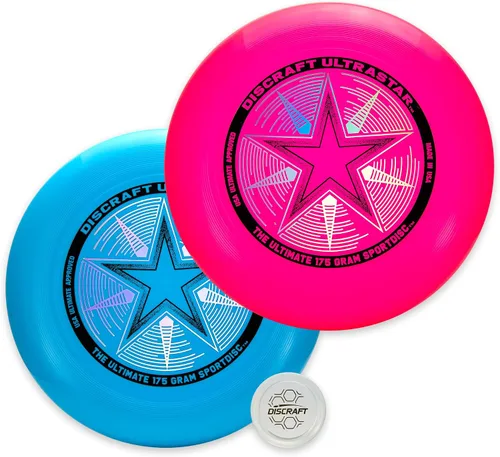 Miniatura 20 de Discraft Ultrastar Ultimate Discs 1 y 2 paquetes, tamaño estándar, para juegos competitivos e informales Verde (Bright Green)