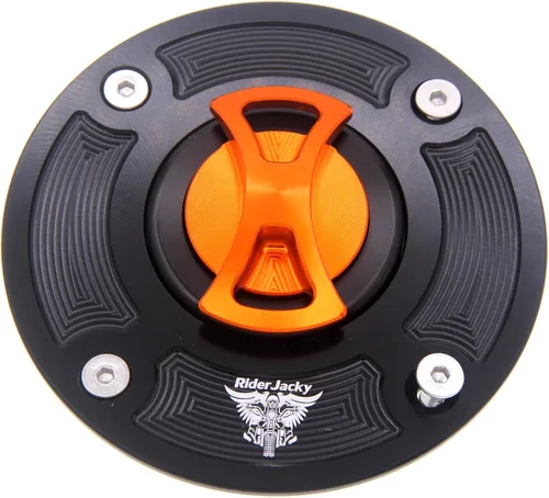 Miniatura 6 de Tapa de tanque de combustible sin llave para Suzuki HAYABUSA GSXR 1300 1999-2007, SV650/SV650S 1992-2002, GSXR600 1997-2003, GSXR750 1996-2003, Negro