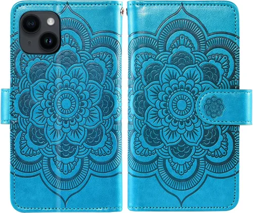 Miniatura 6 de Asuwish Funda de teléfono para iPhone 14 de 6.1 pulgadas con protector de pantalla de vidrio templado y soporte de tarjeta de crédito con tapa