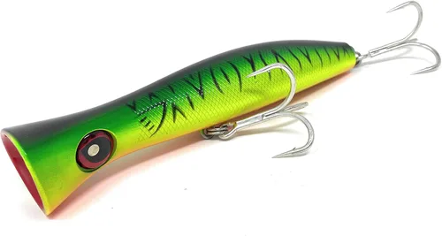 Miniatura 10 de Señuelos de popper de agua salada señuelos flotantes de pesca en la superficie Señuelos flotantes de pesca en la superficie, Poppers, Señuelos