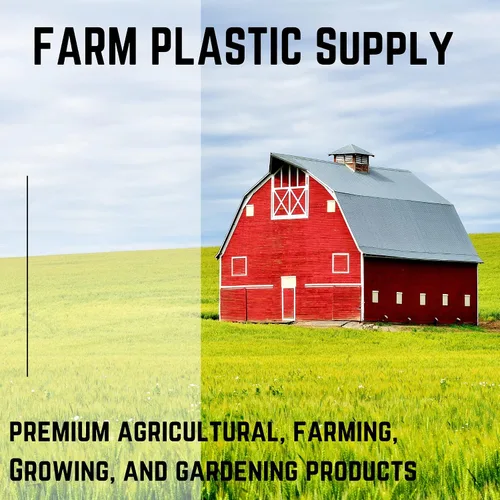 Miniatura 7 de Farm Plastic Supply - Láminas de plástico blanco de 2,4 mil - Película de invierno para invierno, película de plástico blanco de 2,4 mil, plástico