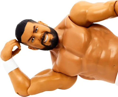 Miniatura 6 de WWE WrestleMania 37 Andrade Figura de acción Posable 6 pulgadas Coleccionable y Regalo para Edades de 6 años en adelante