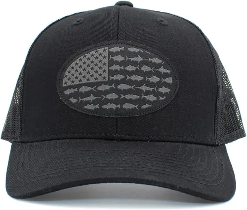 Miniatura 253 de KBETHOS Tactical Operator Collection USA Fishing Mesh Ballcap Flag Patch America Outdoors Trucker Baseball Cap