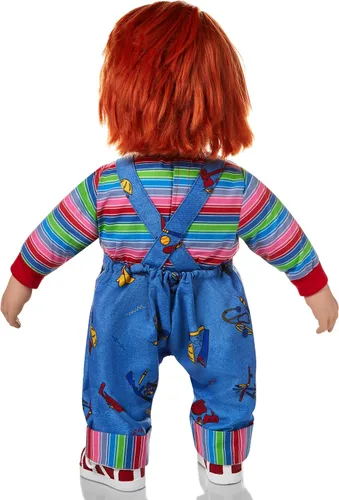 Miniatura 3 de Spirit Halloween Muñeca Chucky Good Guys de 24 pulgadas, multicolor