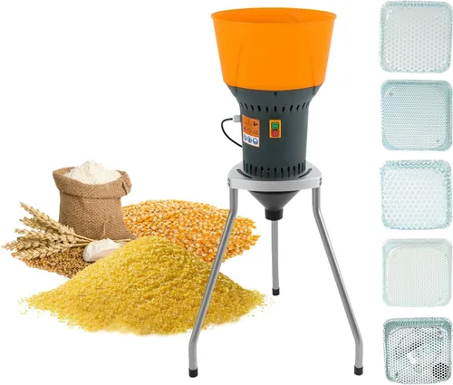 Miniatura 12 de Molinillo eléctrico de granos, molinillo de maíz con 5 modos de filtro, molinillo de trigo para molienda de cereales para el hogar y la granja, 6.6