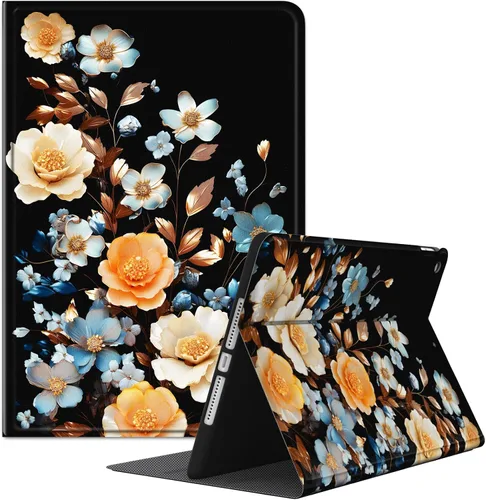 Miniatura 7 de Funda para iPad de 9ª/8ª/7ª generación 2021/2020/2019 de 10.2 pulgadas, soporte de visión multiángulo de 10.2 pulgadas, funda Folio Smart Auto Negro