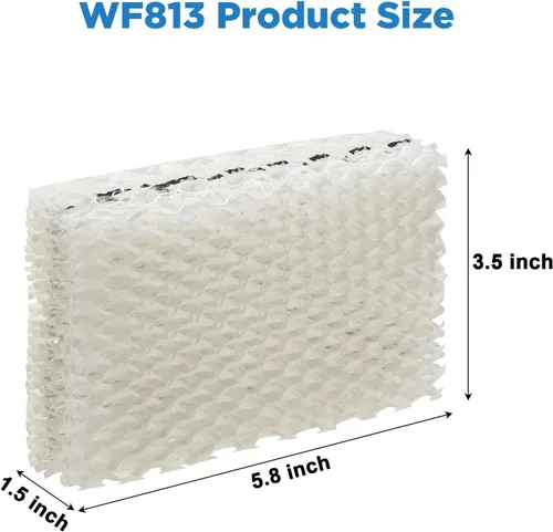 Miniatura 3 de Freeboy Wf813 Eqwf813 - Filtros humidificadores de repuesto para Equate Eqwf813 Eq-2119-Ul; Relion Rcm832 Rcm-832n; Procare Pcwf813; Protec Wf813