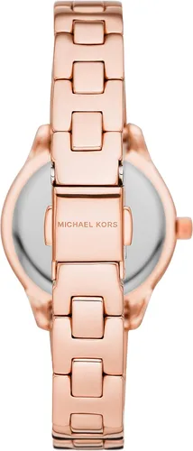 Miniatura 3 de Michael Kors Reloj de cuarzo Liliane para mujer con correa de acero inoxidable, dorado rosa, rosa, (Slim Rose Gold), Reloj de cuarzo