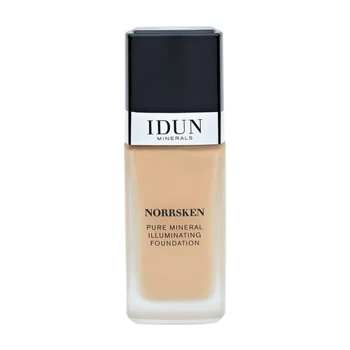 Miniatura 13 de IDUN Minerals Base líquida Norrsken – Cobertura suave y sedosa – Acabado luminoso y húmedo para piel seca y opaca – Maquillaje vegano y resistente