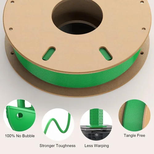 Miniatura 4 de ENTINA Filamento de impresora 3D PLA de alta velocidad de 8.82 oz para Tina2 Plus, precisión dimensional +/- 0.001 in, paquete de filamento