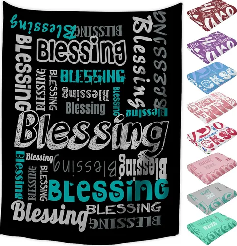 Manta personalizada con nombre, mantas de franela personalizadas para bebés, niños y adultos con nombre, regalo de Navidad, cumpleaños, día de San