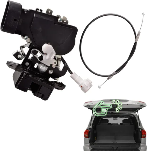 Miniatura 10 de Actuador de cerradura de puerta trasera y pestillo del maletero Compatible para Toyota FJ Cruiser 2007-2014, reemplazo