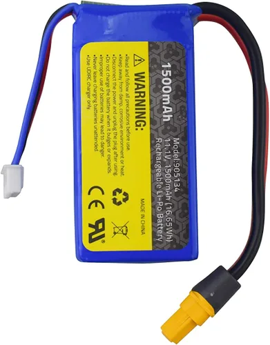 Miniatura 4 de Batería de litio para Udirc UDI010, motor sin escobillas, de alta velocidad, control remoto, accesorios para barcos, interfaz XT60, control remoto