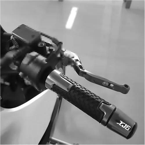 Miniatura 6 de Tapón deslizante para manillar de motocicleta de 7/8 pulgadas, 0.866 in, para Yamaha XJ6 XJ6N Diversion 2017 2018 2019 2020 2021 (color: negro)