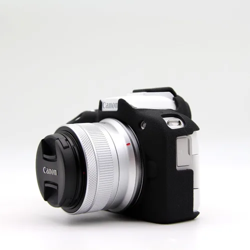 Funda para Canon Eos R50, ultrafina, ligera, de goma, suave, de silicona, para Canon Eos R50 (negro)