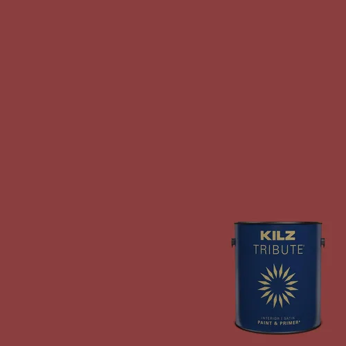 Miniatura 60 de KILZ TRIBUTE Pintura e imprimación en uno, para interiores, semibrillante, Almost Sage, 1 galón