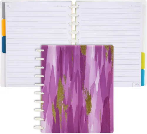Miniatura 123 de Talia - Cuadernos de notas con tapas, planificador, personalizables, (Azul de Verano, Junior (5.5 pulgadas x 8.5 pulgadas)) Azul verano
