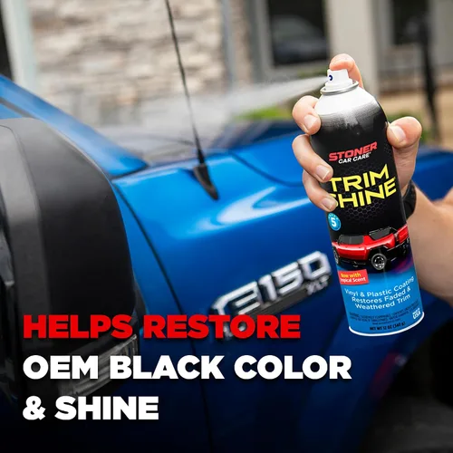 Miniatura 4 de Stoner Car Care 91034 Trim Shine – Revestimiento protector de vinilo y plástico para detalles automotrices interiores y exteriores, restaurador