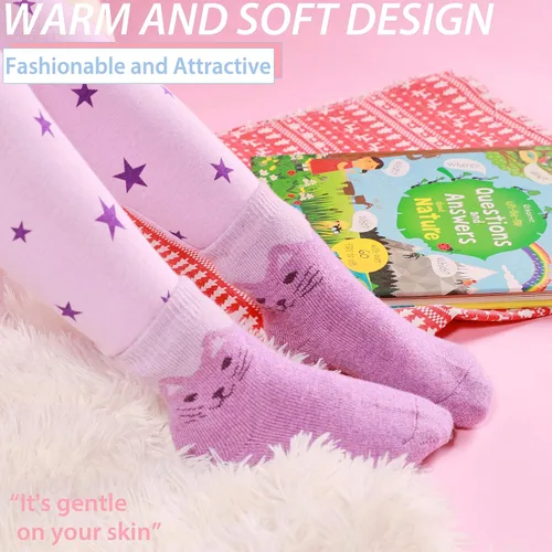 Miniatura 4 de Calcetines de lana merina para niños de ANTSANG, para senderismo, para niños pequeños, niños y niñas, cálidos, gruesos, térmicos, para botas