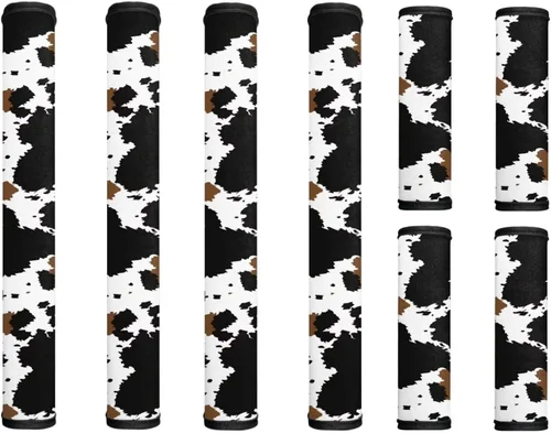 Miniatura 24 de America250 - Juego de 8 fundas antideslizantes para manijas de puerta de refrigerador, 4 de julio de 2026, protectores para nevera, horno, mantener