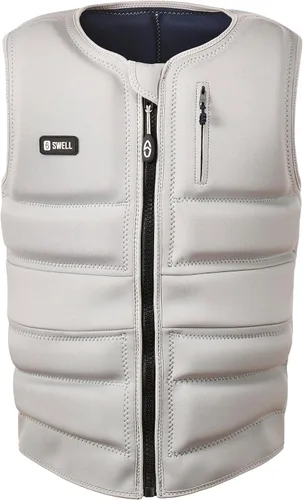 Miniatura 11 de Chaleco de neopreno Wakesurf Comp para hombre, diseñado exclusivamente para Wake Surf, pero ideal para todas las demás actividades de deportes Peltre