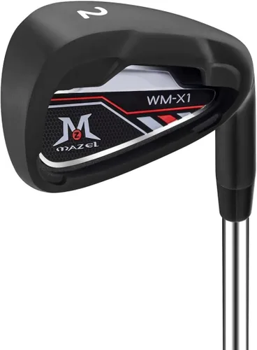 Miniatura 30 de MAZEL WM-X1/2 Hierros individuales para palos de golf para hombres 1,2,3,4,5,6,7,8,9, Pitching Wedge, Approach Wedge, Sand Wedge con ejes