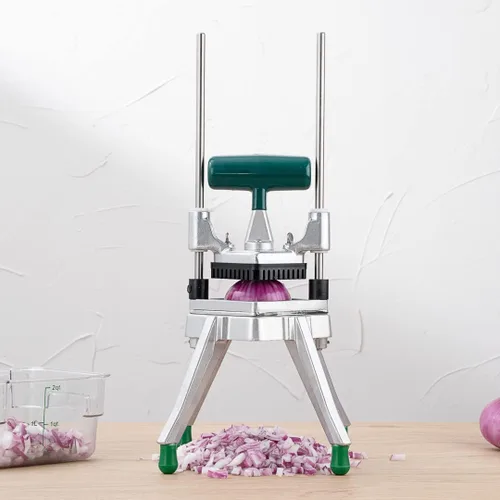 Miniatura 3 de Restaurantware Met Lux - Cortador de verduras de 1/4 de pulgada, 1 cuchilla de acero inoxidable, picadora de cebolla, con asa, cortador de verduras